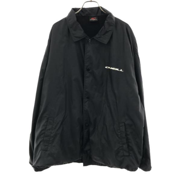 O'NEILL オニール 90s バックプリント ジップジャケット L ブラック オールド メンズ ...