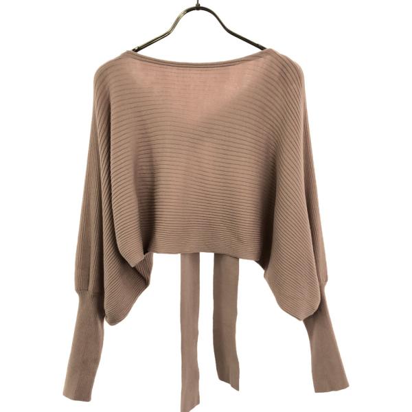 SNIDEL スナイデル SWNO214205 長袖 ニット ボレロ ONE SIZE ピンク系 レ...