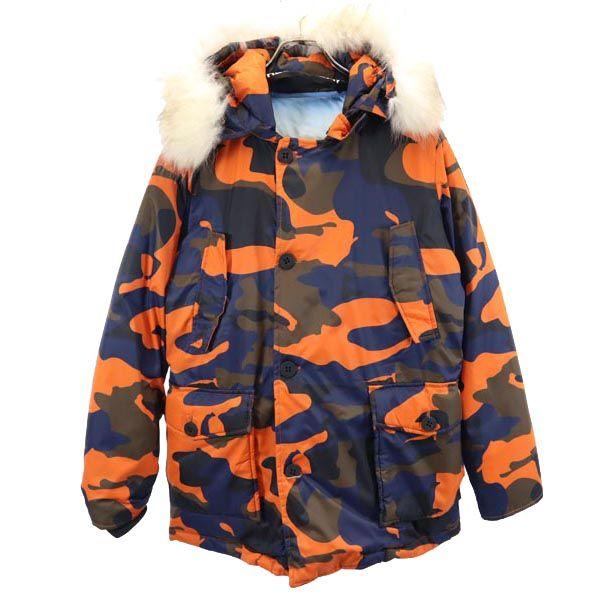 FREEDOMDAY フリーダムデイ 総柄 中綿ジャケット XS メンズ 古着 中古