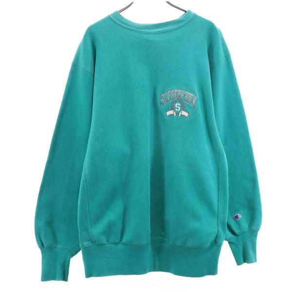 Champion チャンピオン 90s USA製 オールド 刺繍タグ SLIPPERY ROCK 長...