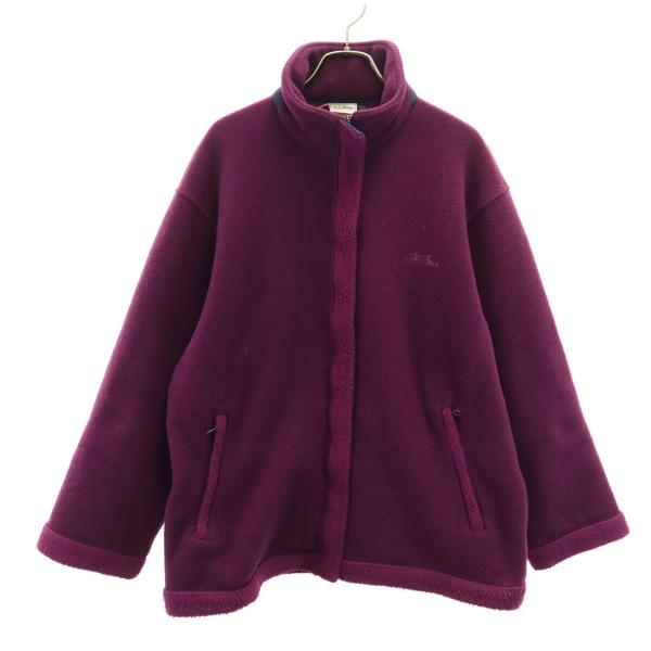 L.L.Bean エルエルビーン 80s オールド フリースジャケット パープル アウトドア レディ...