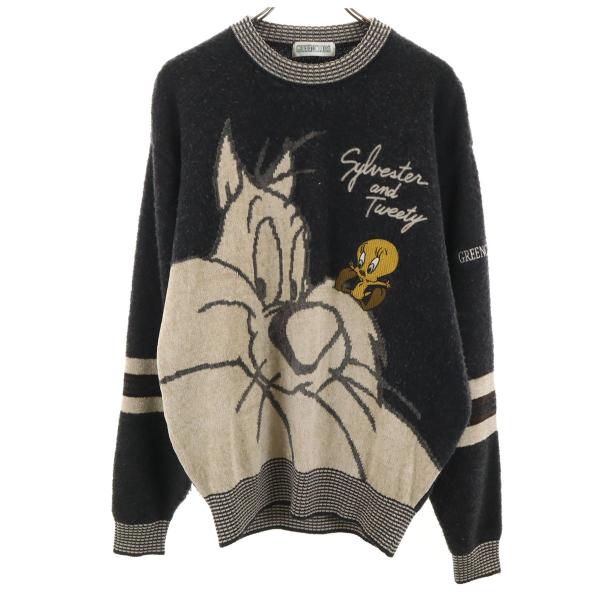 GREENCLUBS グリーンクラブ 日本製 ウールブレンド ワーナーブラザーズ シルベスターアンド...