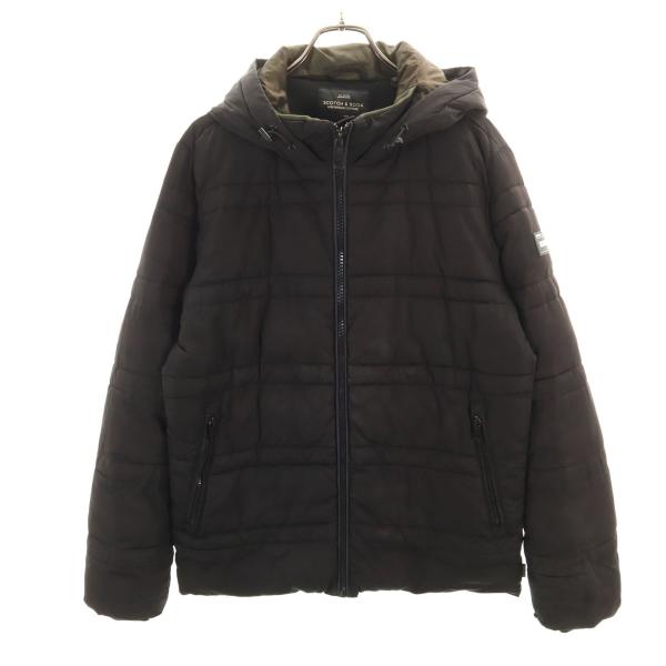 SCOTCH&amp;SODA スコッチアンドソーダ 中綿ジャケット M ブラック メンズ 古着 中古