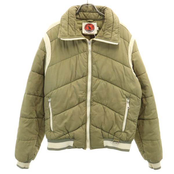 MOUNTAIN GOAT 80s 90s オールド 中綿ジャケット M カーキ メンズ 古着 中古
