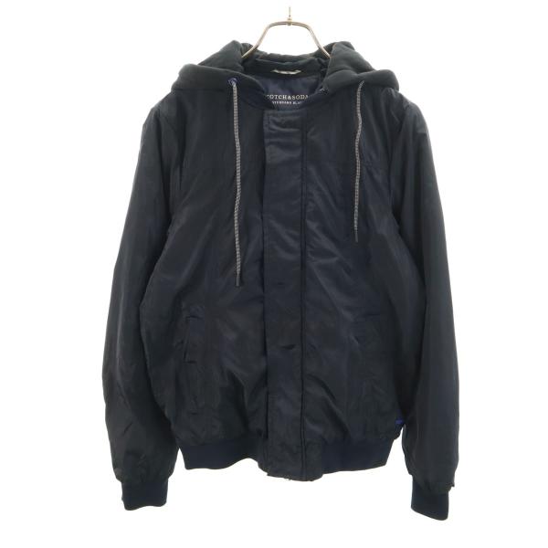 SCOTCH&amp;SODA スコッチアンドソーダ ブルゾン S ネイビー ジャケット メンズ 古着 中古