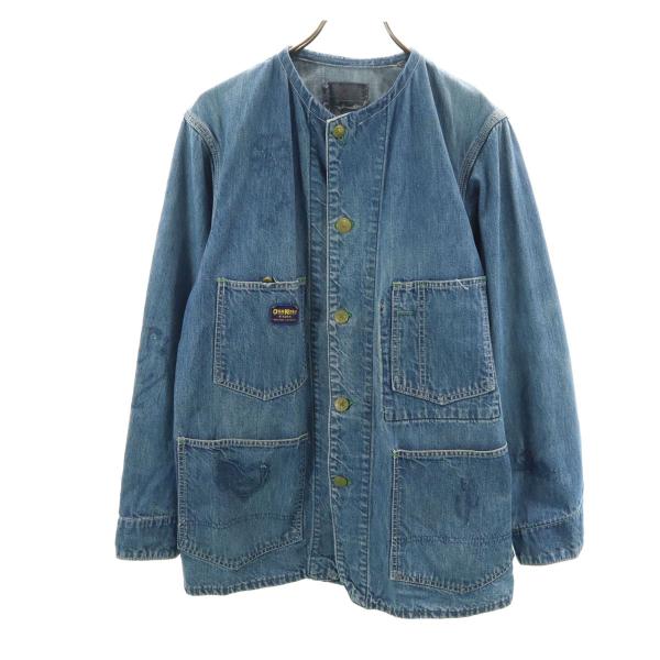 OSHKOSH オシュコシュ 70s 80s ヴィンテージ デニム カバーオール ウォッシュブルー ...