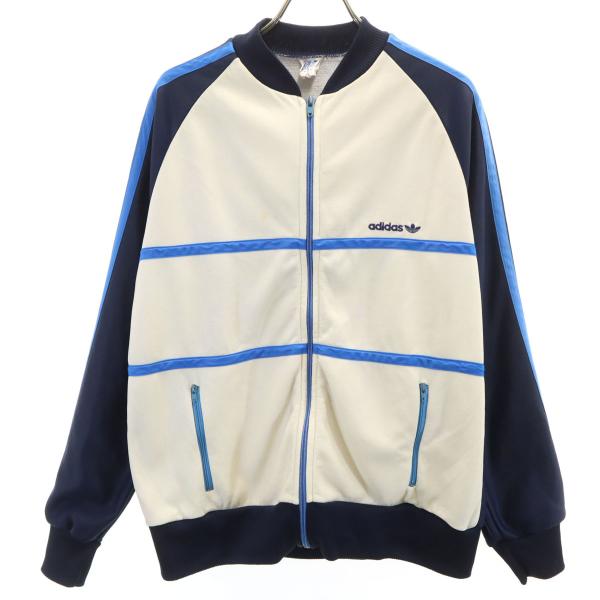 adidas アディダス 70s 80s ヴィンテージ トラックジャケット 5 ネイビー ジャージ ...