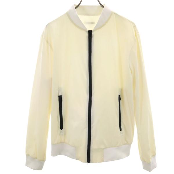 ZARA ザラ ブルゾン M アイボリー系 メンズ 古着 中古