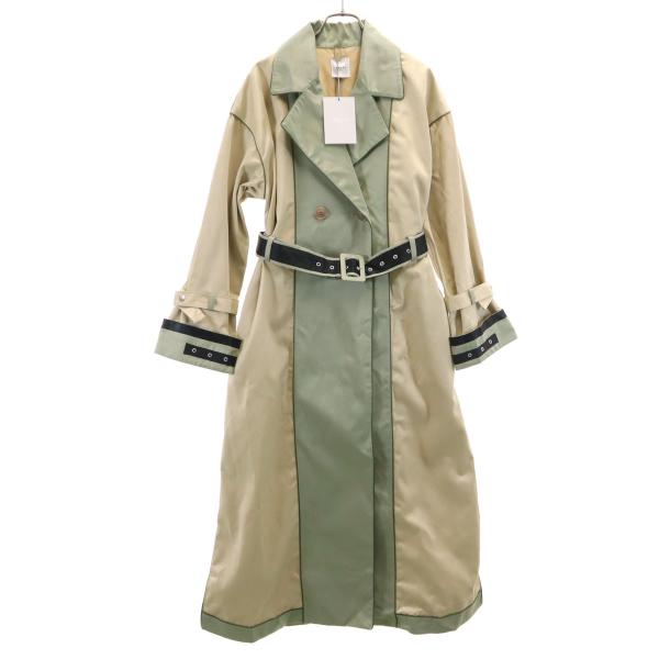 AMERI UNDRESSED アメリ 未使用 シーム トレンチコート F ベージュ レディース 古...