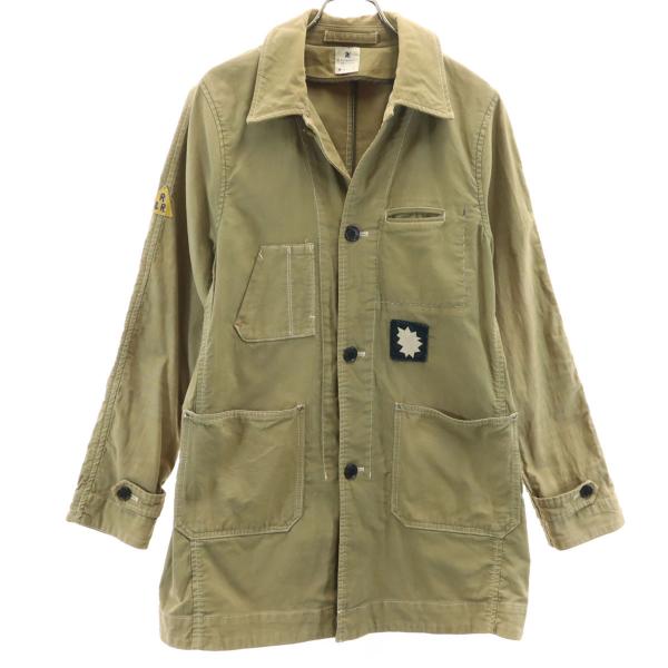 R.NEWBOLD アールニューボールド ミリタリージャケット S オリーブ メンズ 古着 中古