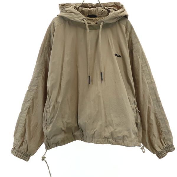 ZARA ザラ RHUIGI ルイージ コラボ ナイロンジャケット XL ベージュ系 プルオーバー ...