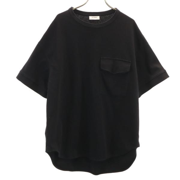 THE RERACS ザ リラックス 半袖 Tシャツ ブラック ポケT 無地 メンズ 古着 中古