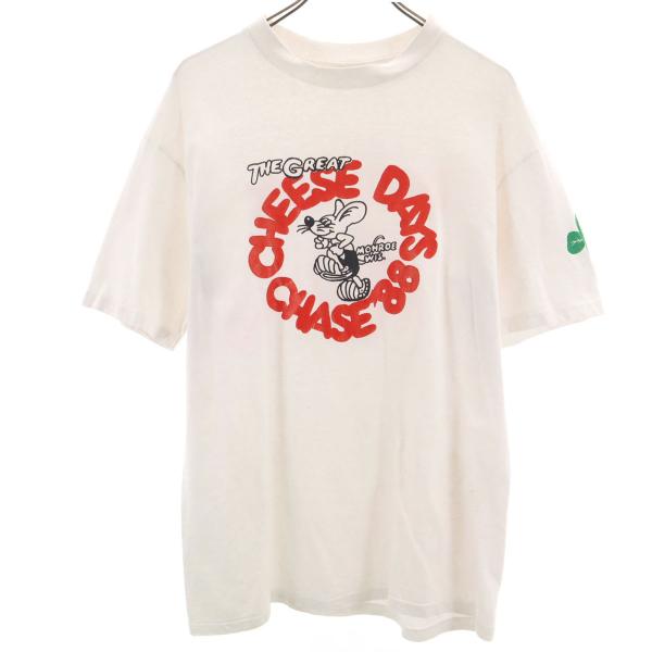 Hanes ヘインズ 80s 90s USA製 オールド CHEESE DAYS CHASE 88 ...