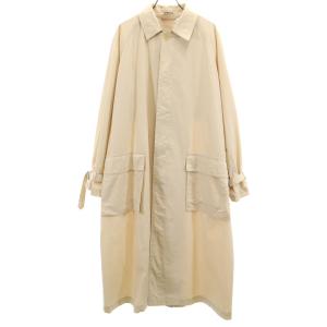 AURALEE オーラリー 21ss 日本製 ステンカラーコート ベージュ スプリング レディース 古着 中古