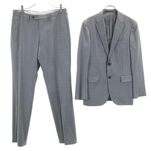 green label relaxing グリーンレーベルリラクシング ウール100％ チェック柄 ...