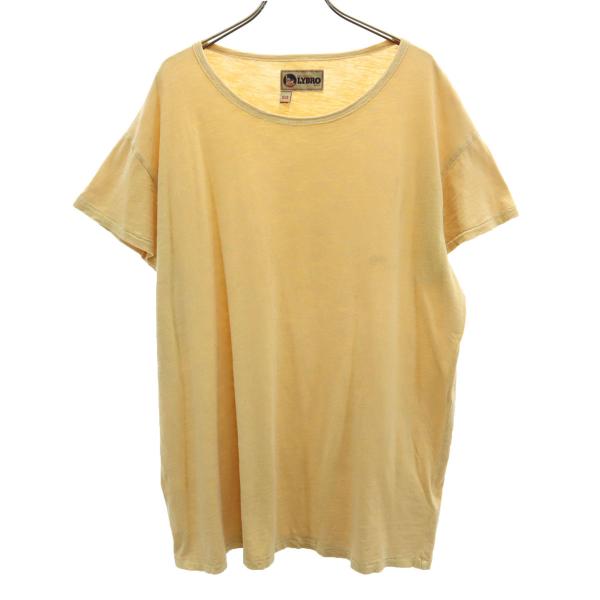 Nigel Cabourn ナイジェルケーボン 半袖 Tシャツ 50 イエロー系 LYBRO メンズ...