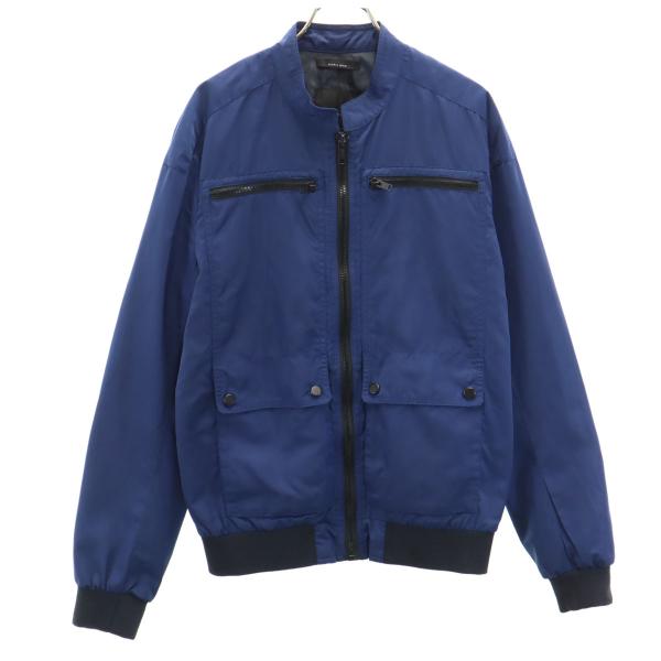ZARA MAN BASIC ザラマンベーシック ブルゾン M ネイビー ジャケット メンズ 古着 ...