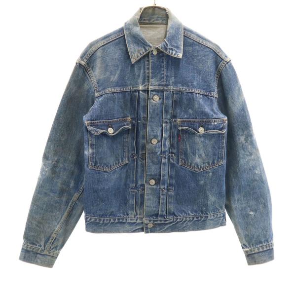 Levi&apos;s リーバイス 50s ビッグE 2nd 507XX BIG E デニムジャケット ウォッ...