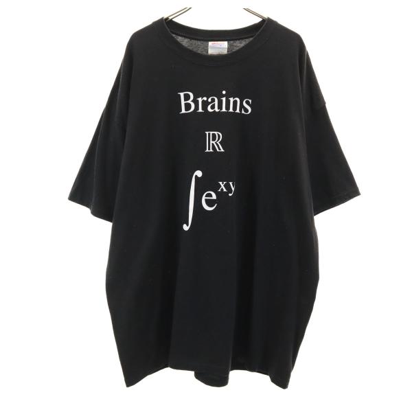 Hanes ヘインズ 00s オールド 半袖 ヘビーウェイト50/50 Tシャツ 2XL ブラック ...