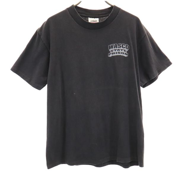 ONEITA オニータ 90s USA製 オールド バックプリント NMT 半袖 Tシャツ M ブラ...
