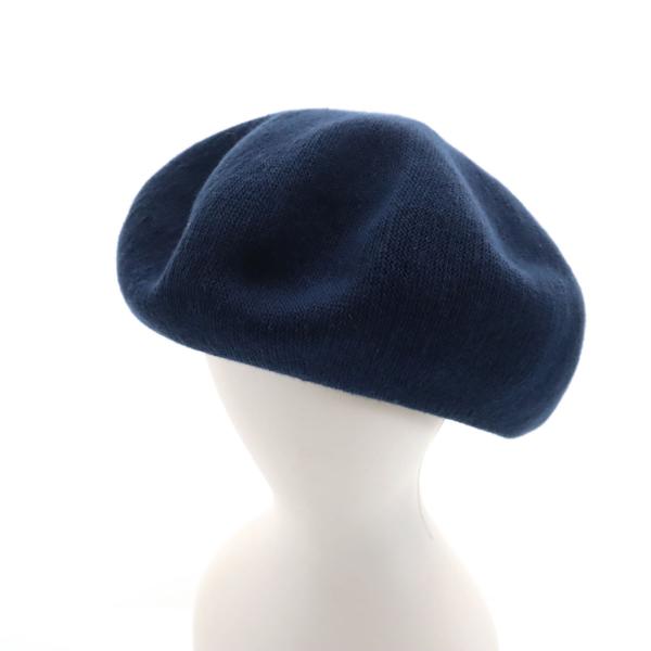 CA4LA カシラ 日本製 ベレー帽 ネイビー ユニセックス メンズ 古着 中古