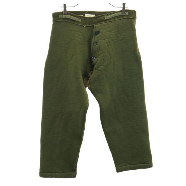 イギリス軍 50s ヴィンンテージ トラウザーインナー パンツ 6 カーキ British Army...