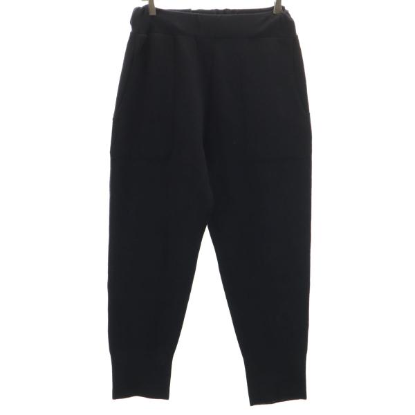 ZARA KNIT ザラニット ジョガーパンツ S ブラック メンズ 古着 中古
