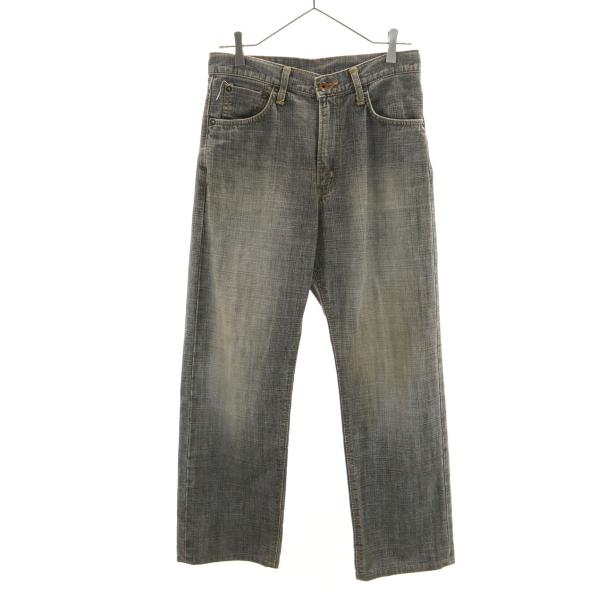 EDWIN エドウィン 505ZX 日本製 ストレートデニムパンツ W30 グレー ジーンズ メンズ...