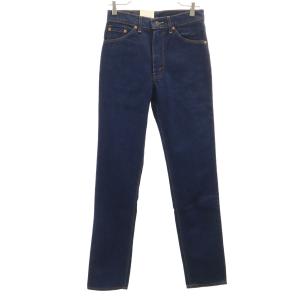Levi's リーバイス 90s フラッシャー付き 506-0217 オールド デッドストック スリムデニムパンツ W29 インディゴ ジーンズ レディース 古着 中古