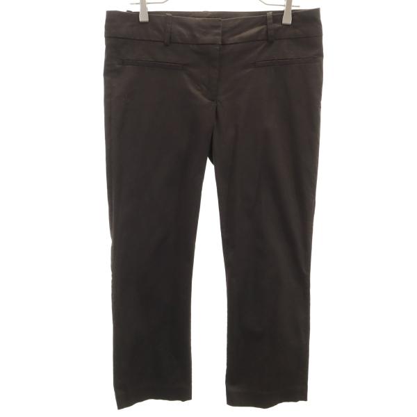 ZARA BASIC ザラベーシック パンツ USA8 ブラウン レディース 古着 中古