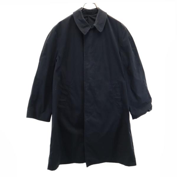 アメリカ海軍 80s DLA ヴィンテージ レインコート M ブラック系 US NAVY ステンカラ...