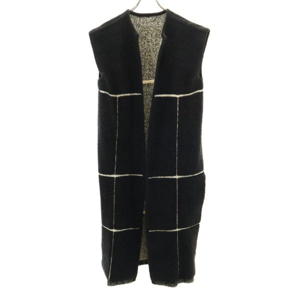 AMERI UNDRESSED アメリ 1120730191 ロング ニットベスト F ブラック メ...