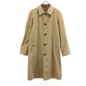 RALPH RL LAUREN ラルフアールエルローレン インパクト21 日本製 リバーシブル ステンカラーコート 7 ベージュ系 レディース 古着 中古