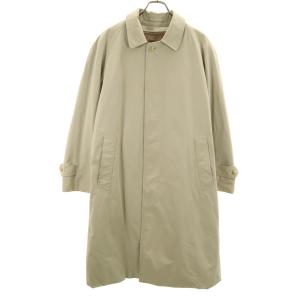 BURBERRY LONDON バーバリーロンドン 日本製 ステンカラーコート 92-170 ベージュ 三陽商会 ライナー付き メンズ 古着 中古