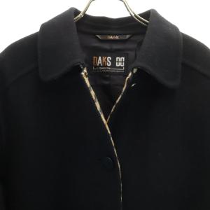 DAKS ダックス 日本製 ウール ステンカラ...の詳細画像2