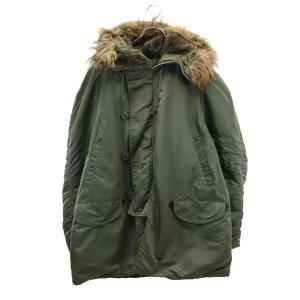 アルファ ALPHA N-3B フライトジャケット ブルゾン フーディ 中綿