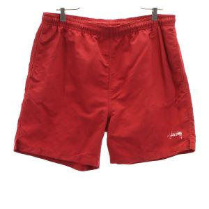 STUSSY ステューシー ショートパンツ L レッド メンズ 古着 中古