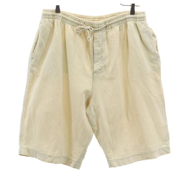 BUGLE BOY ビューグルボーイ イージー ショートパンツ L 生成り メンズ 古着 中古