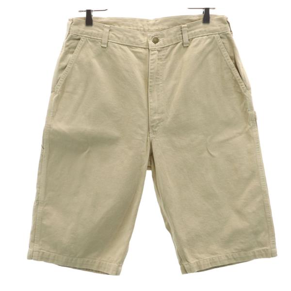 オシュコシュ 80s ヴィンテージ 42タロン ペインターショートパンツ W33 ベージュ OSHK...
