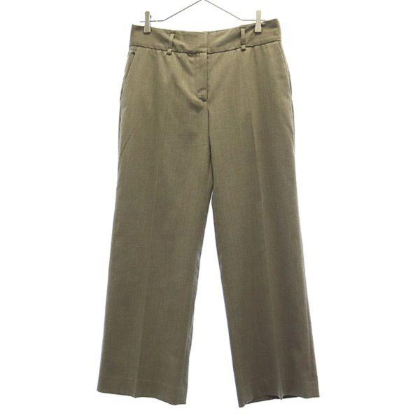 ZARA BASIC ザラベーシック スラックスパンツ ブラウン レディース 古着 中古