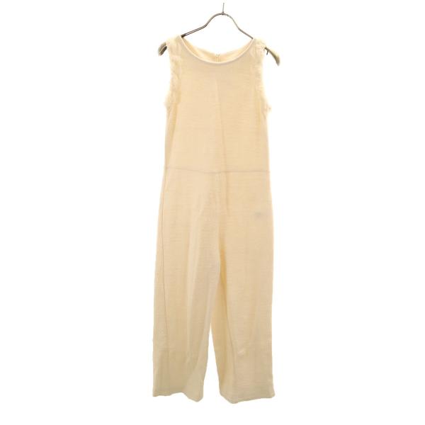 ZARA ザラ ツイード ノースリーブ オールインワン 164 ベージュ系 キッズ 古着 中古