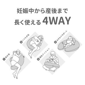 出産準備セット 2点 産前産後 抱き枕 円座ク...の詳細画像2