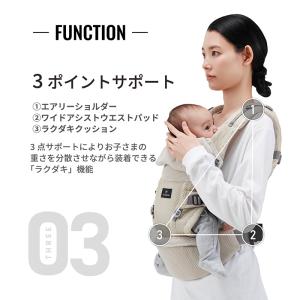 抱っこ紐 新生児 コンパクト BB901 エー...の詳細画像2