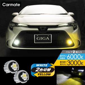 カーメイト（CARMATE） BW584 GIGA LEDフォグバルブ S3500GSD デュアル