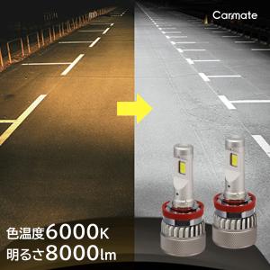 GIGA 車 LED ヘッド フォグ ライト H8 H9 H11 H16 BW557 LEDヘッド