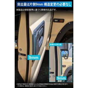ジムニー専用 サイドドアハンドルカバー CX5...の詳細画像4
