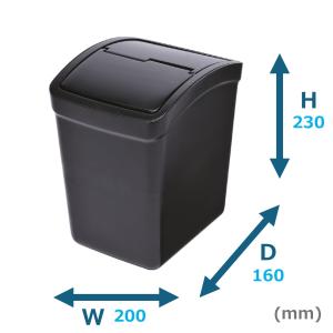 車 ゴミ箱 カーメイト CZ264 おもり付ゴ...の詳細画像3