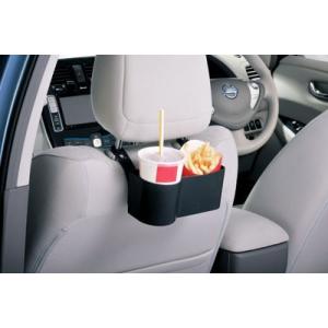 車 ドリンクホルダー 後部座席 カーメイト CZ340 収納 リアポケット ソフトタイプ ブラック ...