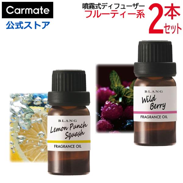 車 芳香剤 噴霧式ディフューザー専用フレグランスオイル 2本セット L10015 ワイルドベリー L...