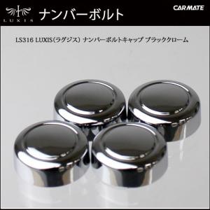 ナンバープレート カーメイト LS316 ナンバーボルトキャップ LUXIS（ラグジス） ナンバープレート ボルトキャップ carmate (R80)｜カーメイト 公式オンラインストア